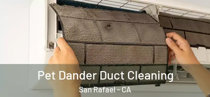 Pet Dander Duct Cleaning San Rafael - CA